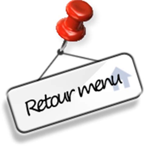 retour menu