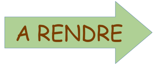 A rendre =>